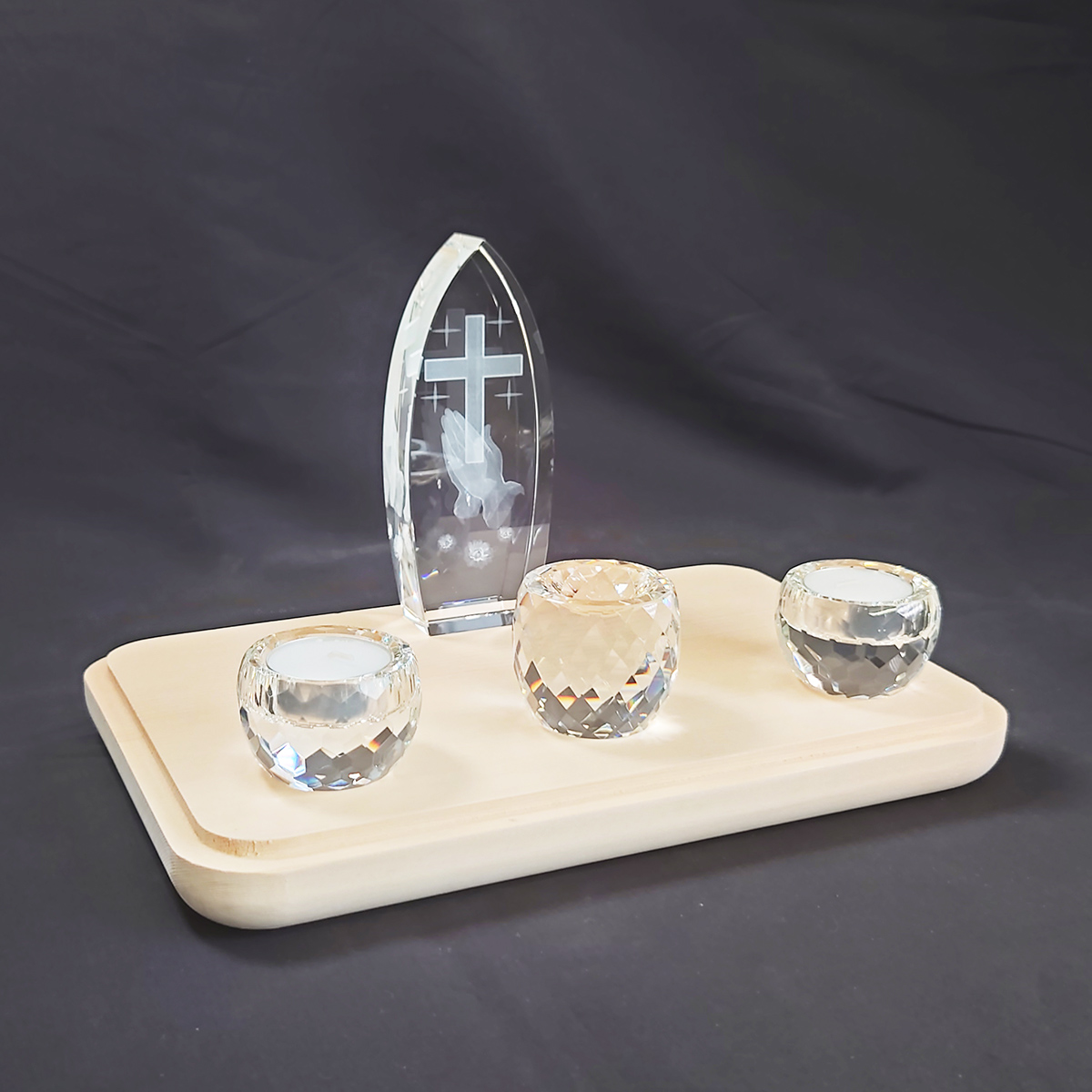 クリスタル聖具 木製台